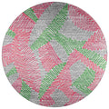Sedona Sn11 Pink Transitional Rug Round 8' X 8'