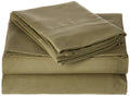 Elegant Comfort Wrinkle-Resistant- 1800 Premier Luxury Silky Soft 6Pc Bed Sheet Set Hotel Quality Deep Pocket Up Tp 16', King,