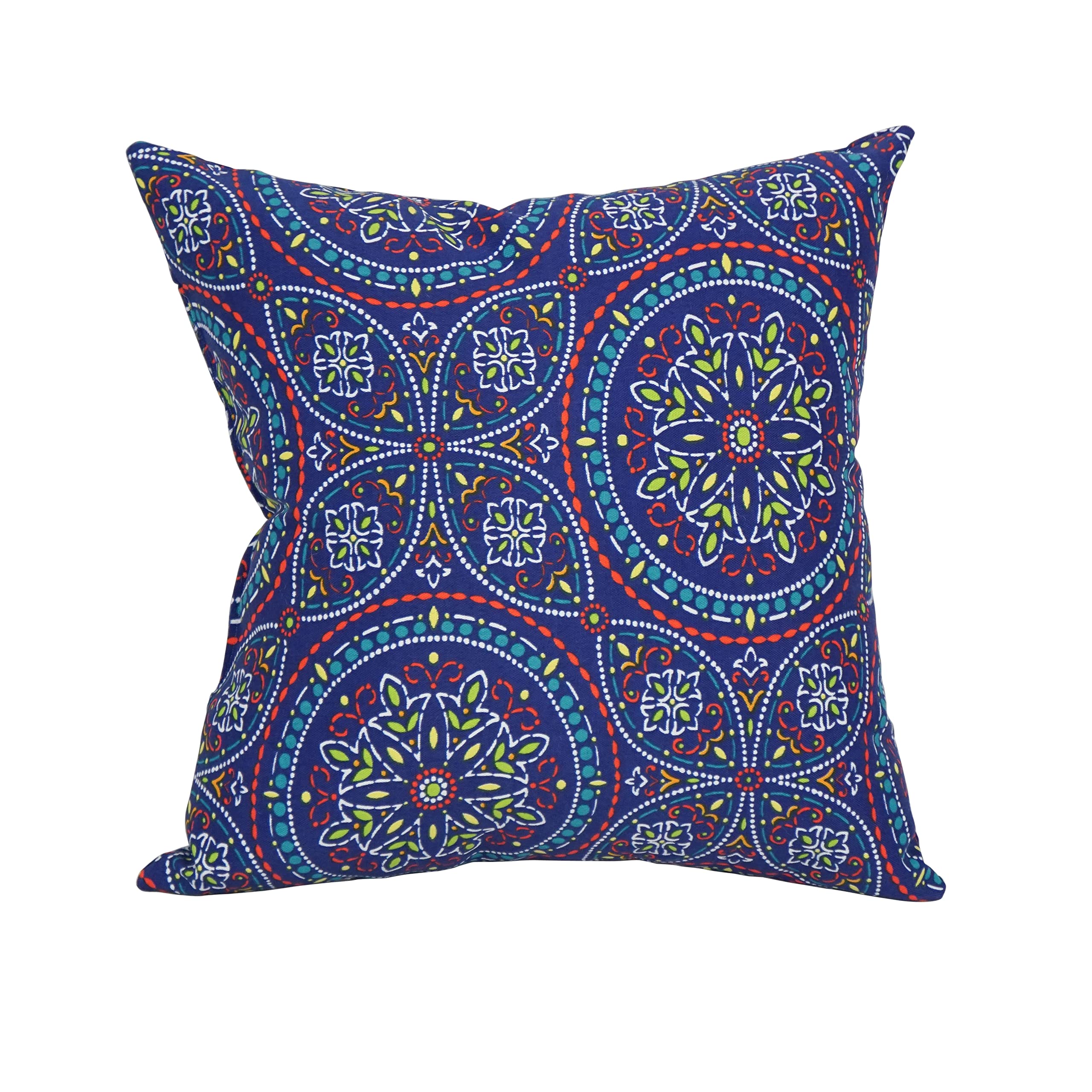 Blazing Needles Outdoor Geometric Throw Pillow - Thumbnail 2