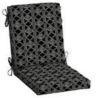 Arden Selections Outdoor Dining Chair Cushion 20 X 20, Rain-Proof, Fade Resistant 20 X 20, Sapphire Blue Ashland Jacobean