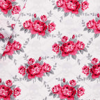 Betsey Johnson - King Bed Sheets, Soft & Lightweight Bedding, Fade & Wrinkle Resistant (Skull Rose Trellis, King)