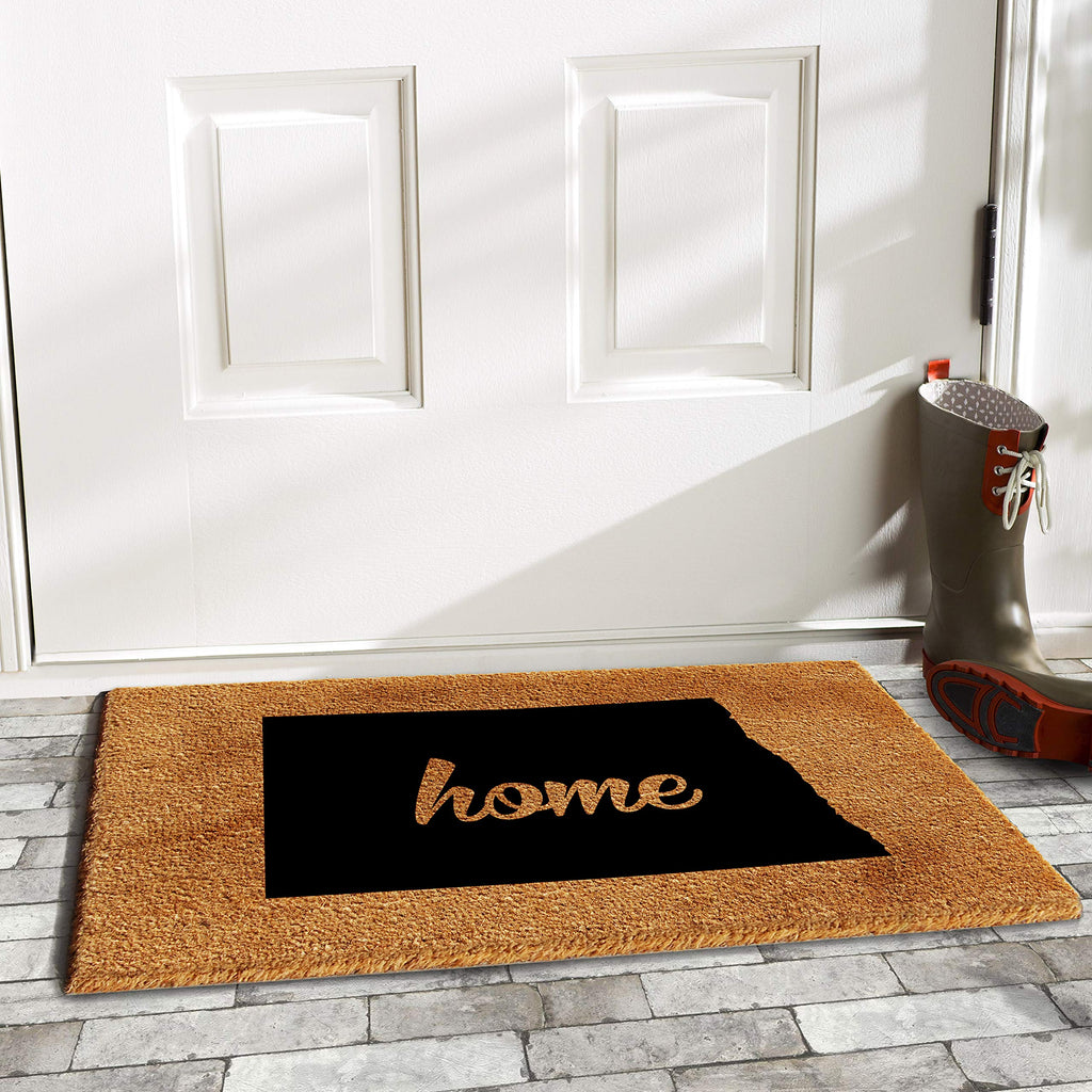 Calloway Mills 105362436 North Dakota Doormat, 24' X 36', Natural/Black
