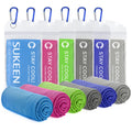 Sukeen Cooling Towels(40x12) for Neck & Head, Soft Breathable Chilly Towel for Yoga, Golf, Gym, Camping, Running, Workout & More