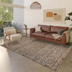 Dalyn Rugs Yarra Ya2 Brown 3' X 5' Rectangle Soft Area Rug, Easy Clean, Non Shedding, Bedroom, Entry, Living Room, Dining Room,