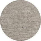 Unique Loom Del Mar Collection Area Rug - Lucille (4' 1'' Round, Gray/ Ivory)