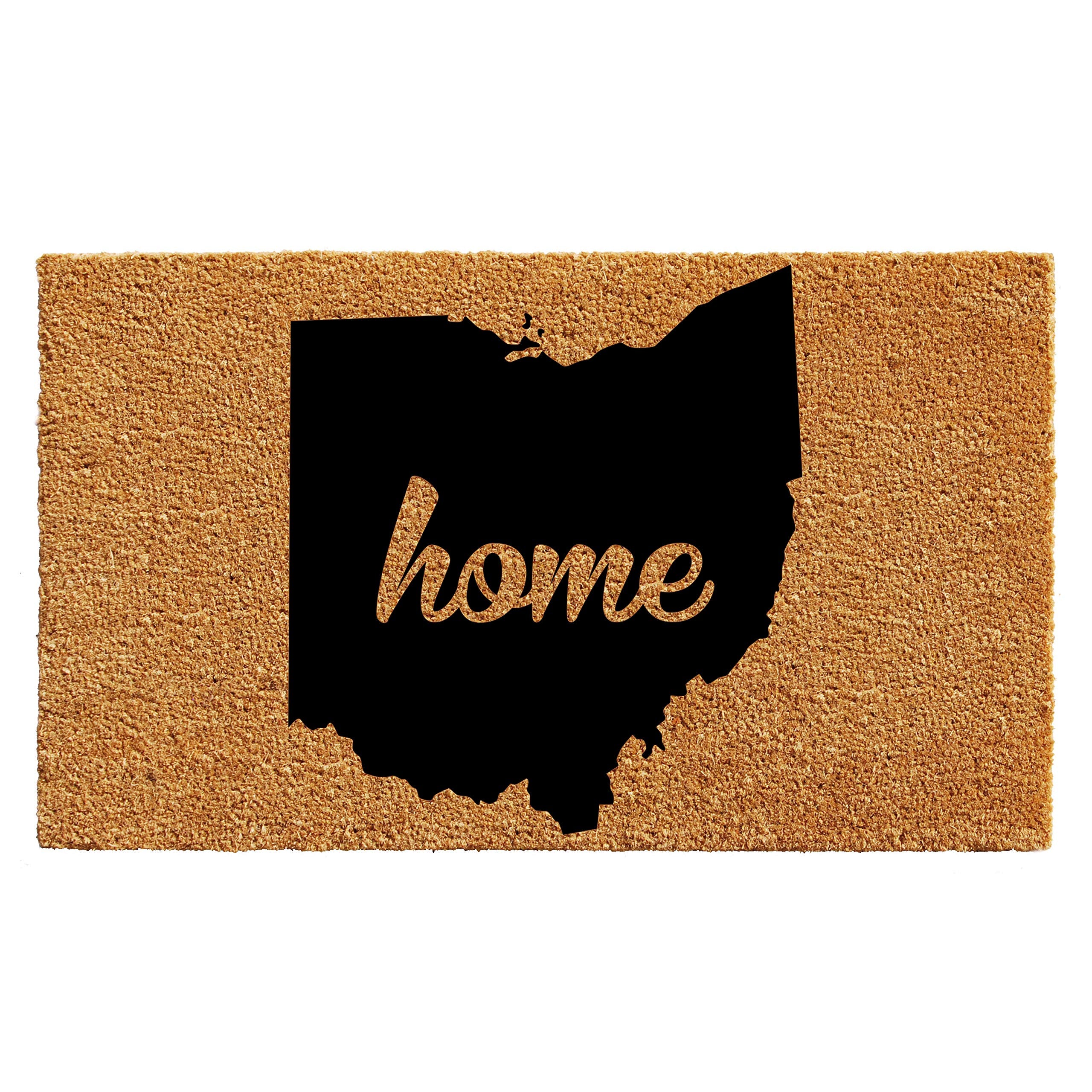 Calloway Mills 105372436 Ohio Doormat, 24' X 36', Natural/Black
