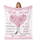 Jamfind Best Friend Birthday Gifts Blanket 60'X 80', Gifts For Best Friend Women, Bestie Gifts, Bff Gifts, Soul Sister Graduat