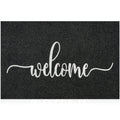 Mwazzll Large Welcome Door Mat Outdoor Indoor Non Slip Doormat 36'X24' Low-Profile Super Absorb Mud Easy To Clean Front Door M