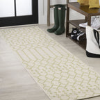 Jonathan Y Smb108M-210 Ourika Moroccan Geometric Textured Weave Indoor Outdoor Area-Rug, Bohemian Coastal Traditional Easy-Clean