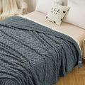 Aganear Sherpa Fleece Twin Blanket - 3D Stylish Design, Luxury Portable Lightweight Blanket Super Soft, Fluffy, Warm, Cozy, Fuzz