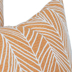 Blazing Needles Square Polyester Jacquard Throw Pillow, 17", Demeter Bitter