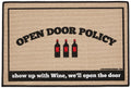 High Cotton Doormat, Open Policy Wine