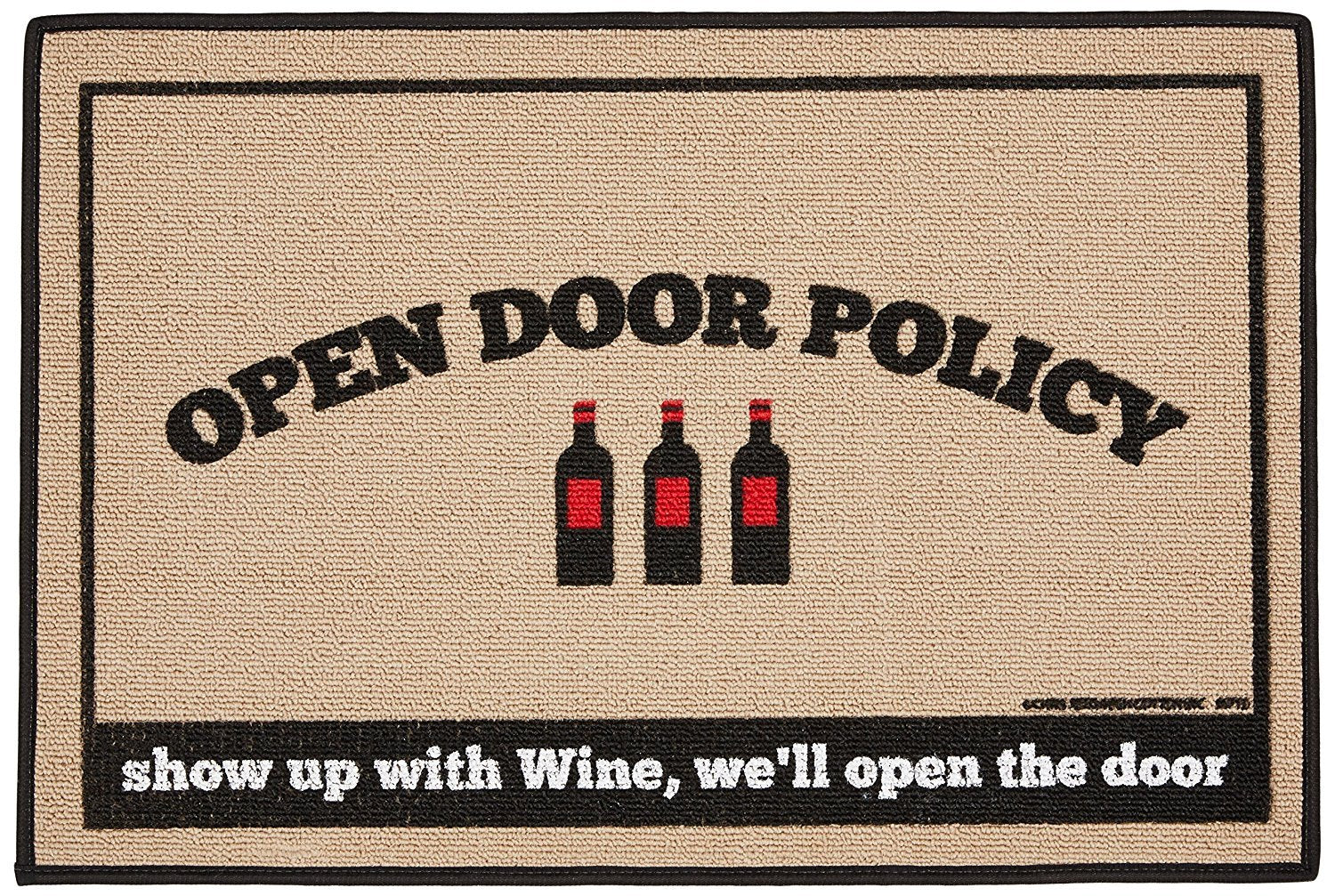 High Cotton Doormat, Open Policy Wine