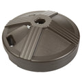 Us Weight Durable Fillable Umbrella Base Designed To Be Used With A Patio Table 3.5 Pounds , Bronze