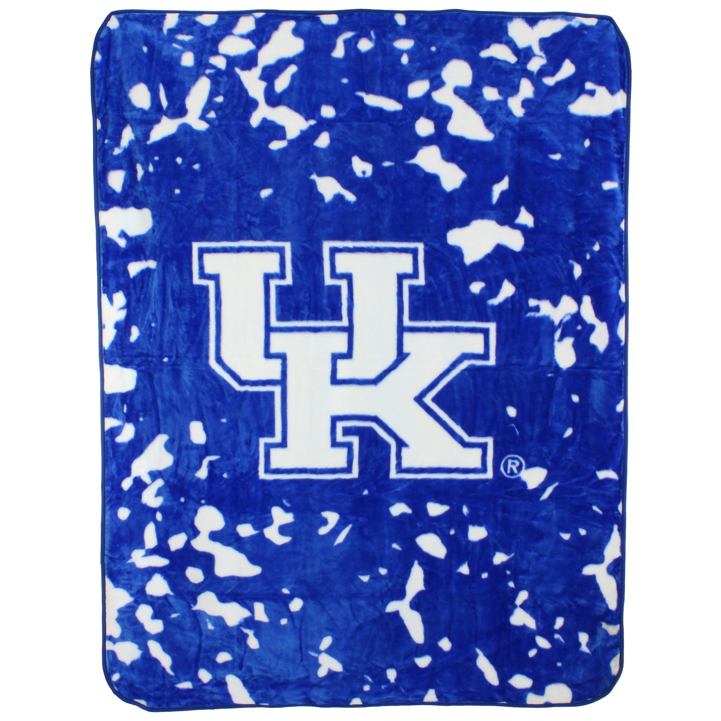 College Covers Ncaa Rachel Throw Blanket, 63' X 86', Kentucky Wildcats,Kenth