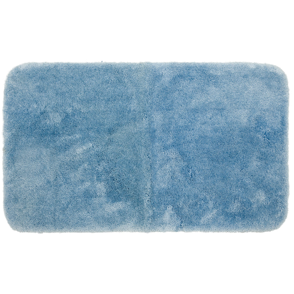 Mohawk Home Machine Washable Royal Bath Mat, Wedgewood Blue (1' 5' x 2')