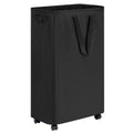 efluky Slim Laundry Hamper with Wheels, Rolling Laundry Basket for Clothes, Small Laundry Basket for Bedroom, Dorm and Laundry R