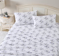 Laura Ashley Home - Twin Sheets, Cotton Flannel Bedding Set, Brushed For Extra Softness & Comfort (Jessika, 3 Pcs, Twin)
