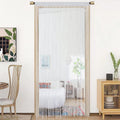 HSYLYM String Door Curtain Dense Spaghetti Fringe Closet Curtains Privacy for Doorways Windows Bedroom Closet Door Room Divider 
