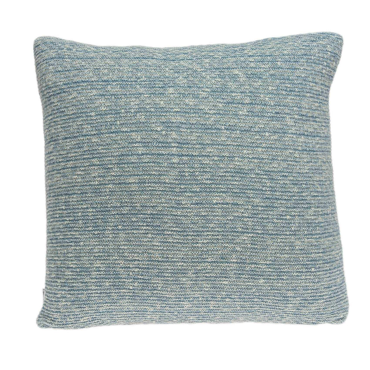 HomeRoots 100% Cotton Parkland Collection Tobi Transitional Blue Pillow Cover