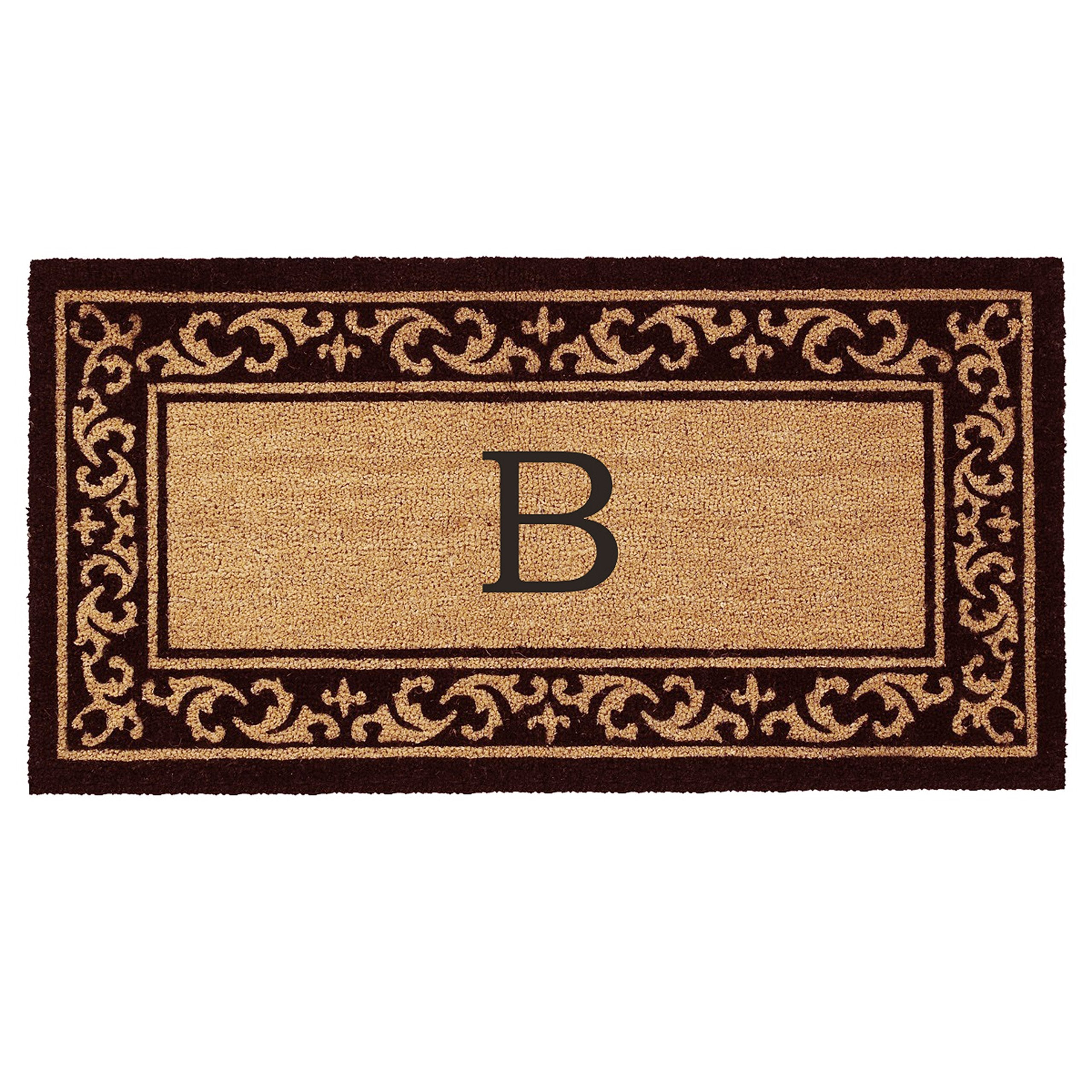 Calloway Mills Az120063048B Vosta Monogram Doormat, 30' X 48' (Letter B)