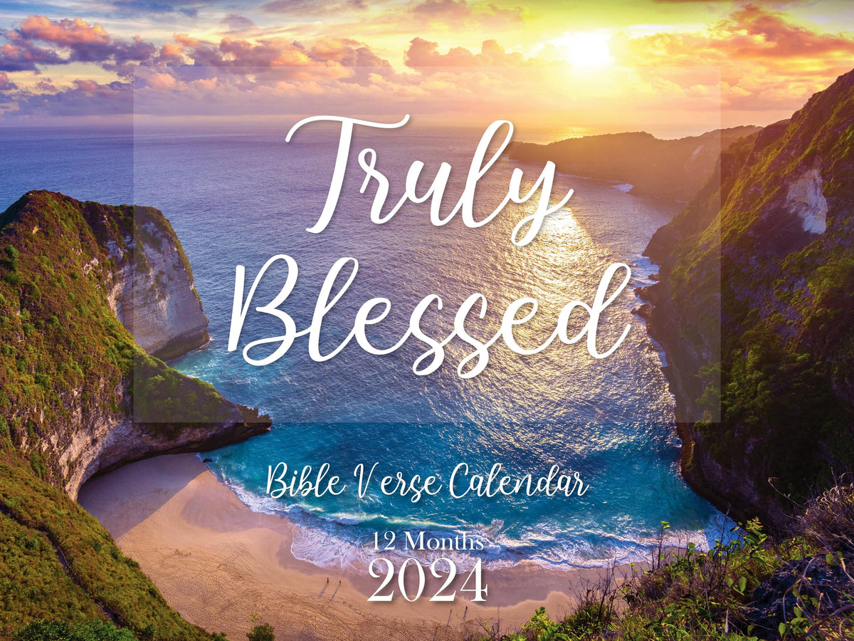 Jbh Creations Truly Blessed Bible Verse Calendar 2024
