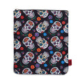 Sugar Skull Book Sleeve, Dia De Los Muertos Skull Gifts Day Of The Dead Book Covers For Paperbacks, Book Sleeves With Zipper Pro