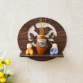 Ecraftindia Birds On A Tree Branch Cut Out Wooden Wall Shelf | Charming Home Decor For Living Rooms, Bedrooms, And Offices For N