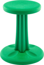 Kore Design Wobble Stool Chair, Girls + Boys Kid Desk Stools, Ergonomic Small Office Chairs, Flexible Seating For Active Kids, Add/Adhd, Classroom, School, Home, Junior (16In), Age 8-9 Yrs, Green