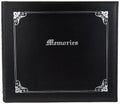 Pioneer Photo Albums TM-12 12 by 12-Inch 3-Ring Italian Memory Binder, Black