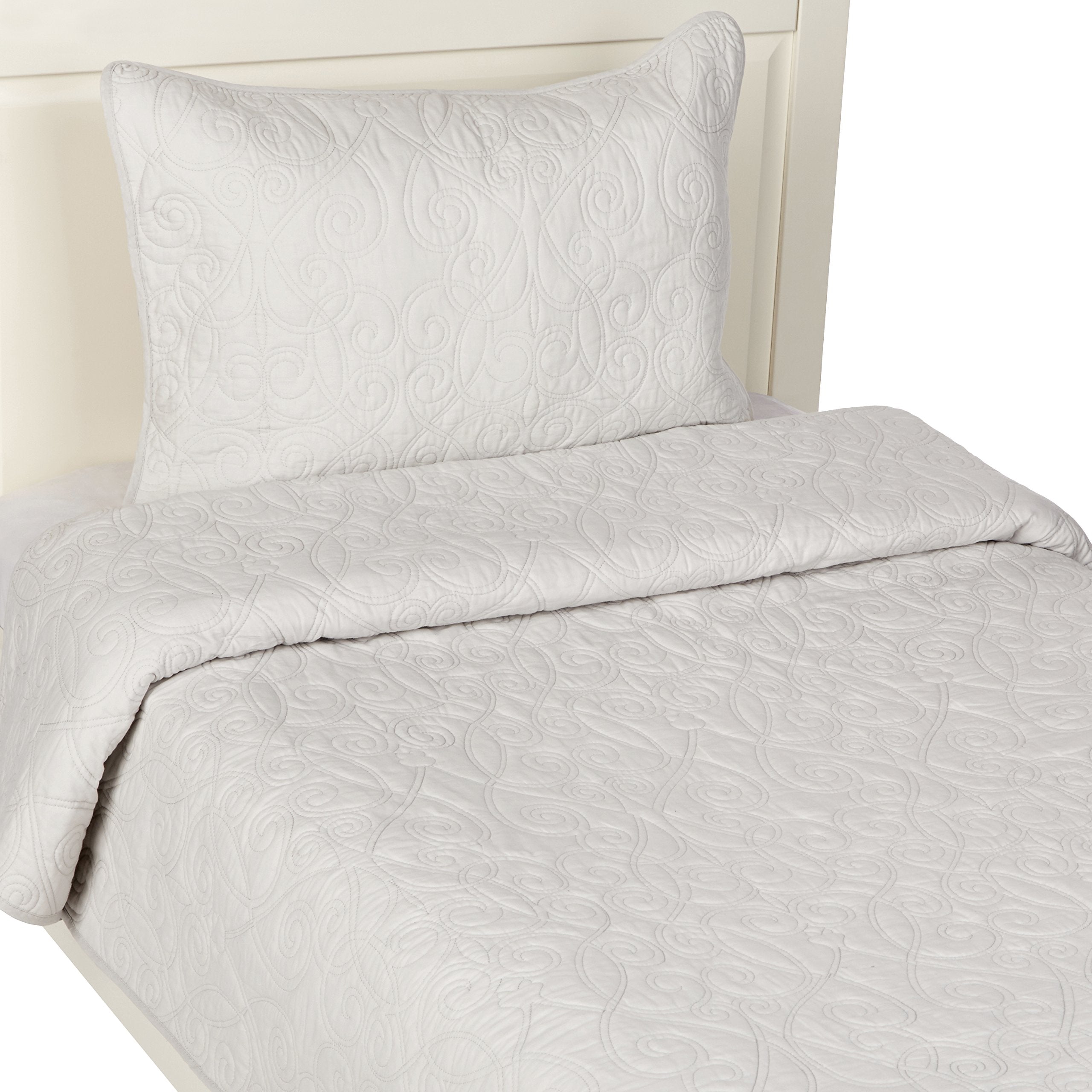 Laura Ashley Felicity Collection Quilt Set-100% Cotton, Reversible, All Season Bedding With Matching Sham(S), Pre-Washed For Add