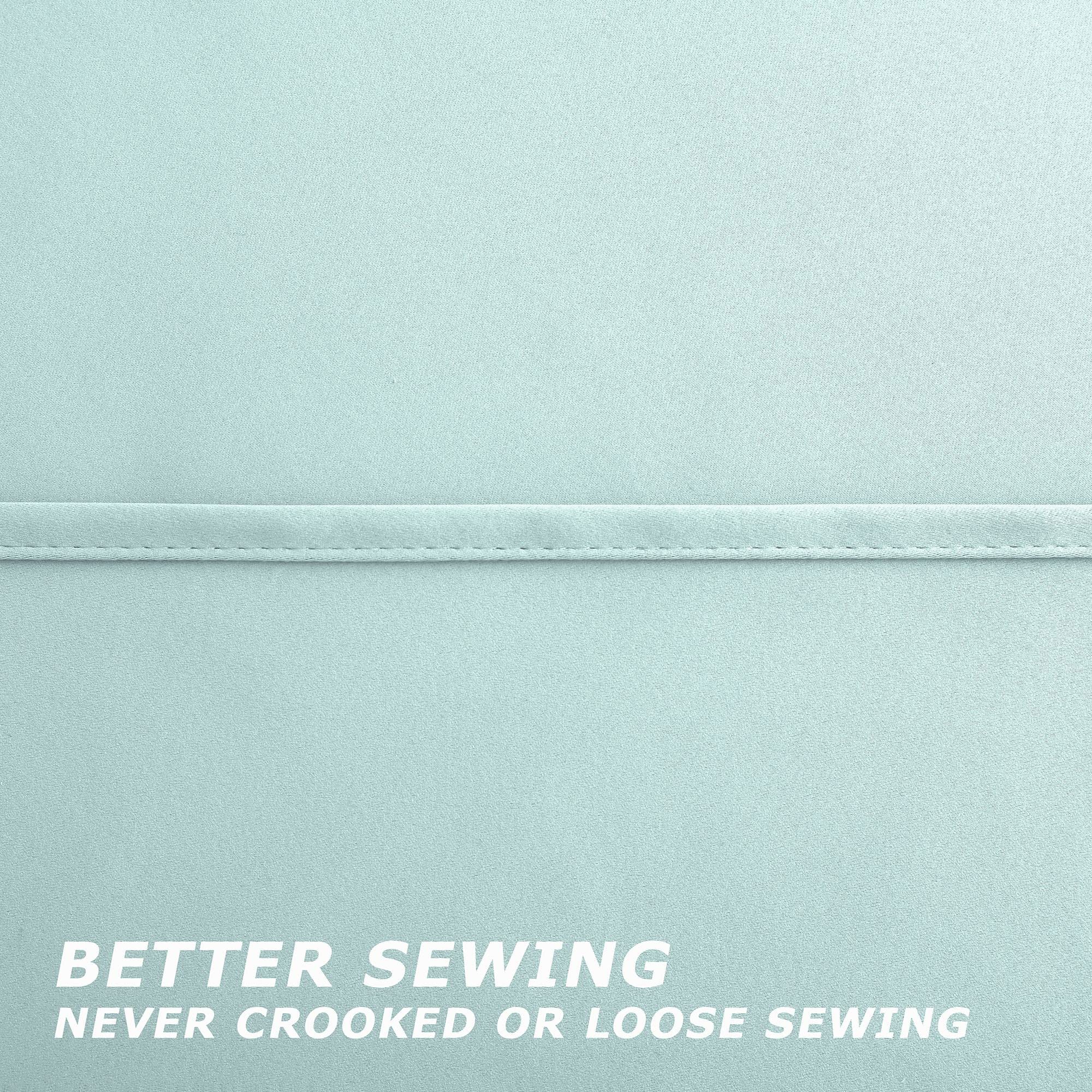 Koufall Boho Room Darkening Thermal Insulated Curtain Drapes Blackout Dark Sage Green For Bedroom Living Room Nursery Curtains For Baby Boy,90 Inch Long 2 Panel Set