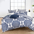 Phf Ultra Soft Paisley Duvet Cover Twin Size, Printed Bedding Set 2 Pieces, Comfy Farmhouse Pattern Duvet Cover Set With 1 Pillo