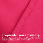 Ntbay 100% Brushed Microfiber 26X26 Euro Pillow Shams Set Of 2, Super Soft And Cozy European Throw Pillow Covers, Wrinkle, Fade, Stain Resistant Square Pillow Cases, Magenta