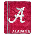 Northwest NCAA Alabama Crimson Tide Sherpa Throw Blanket, 50 x 60, Jersey