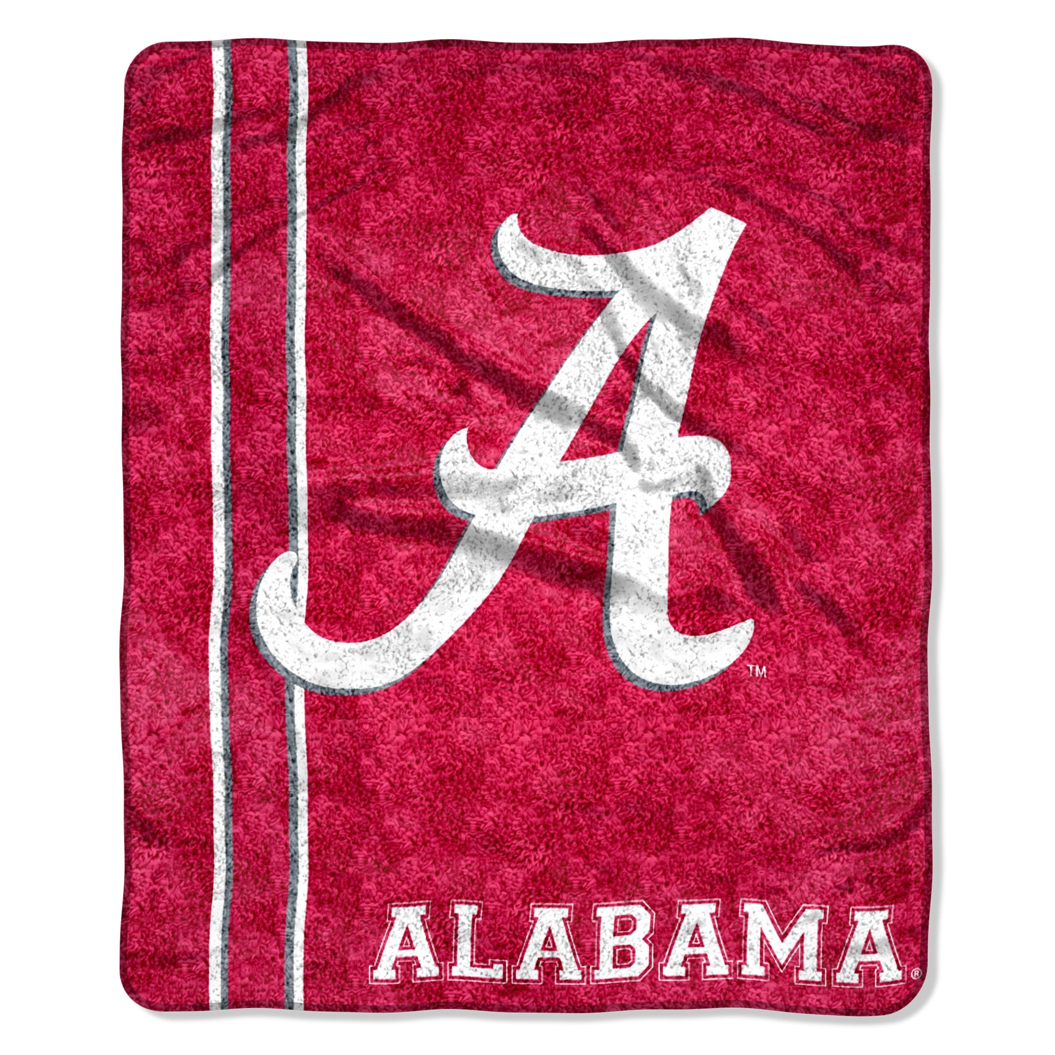 Northwest NCAA Alabama Crimson Tide Sherpa Throw Blanket, 50 x 60, Jersey