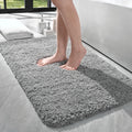 LOCHAS Bathroom Rug 36x24 Inch, Soft Thick Absorbent Microfiber Bath Rugs for Bathroom, Machine Washable, Shaggy Plush Non Slip 