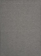 Nourison Positano Indoor/Outdoor Charcoal 10' X 14' Area Rug, Easy Cleaning, Non Shedding, Bed Room, Living Room, Dining Room, B