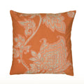 Rizzy Home | T06534 | Poly Fill Decorative Pillow | 18"X18" Orange Floral