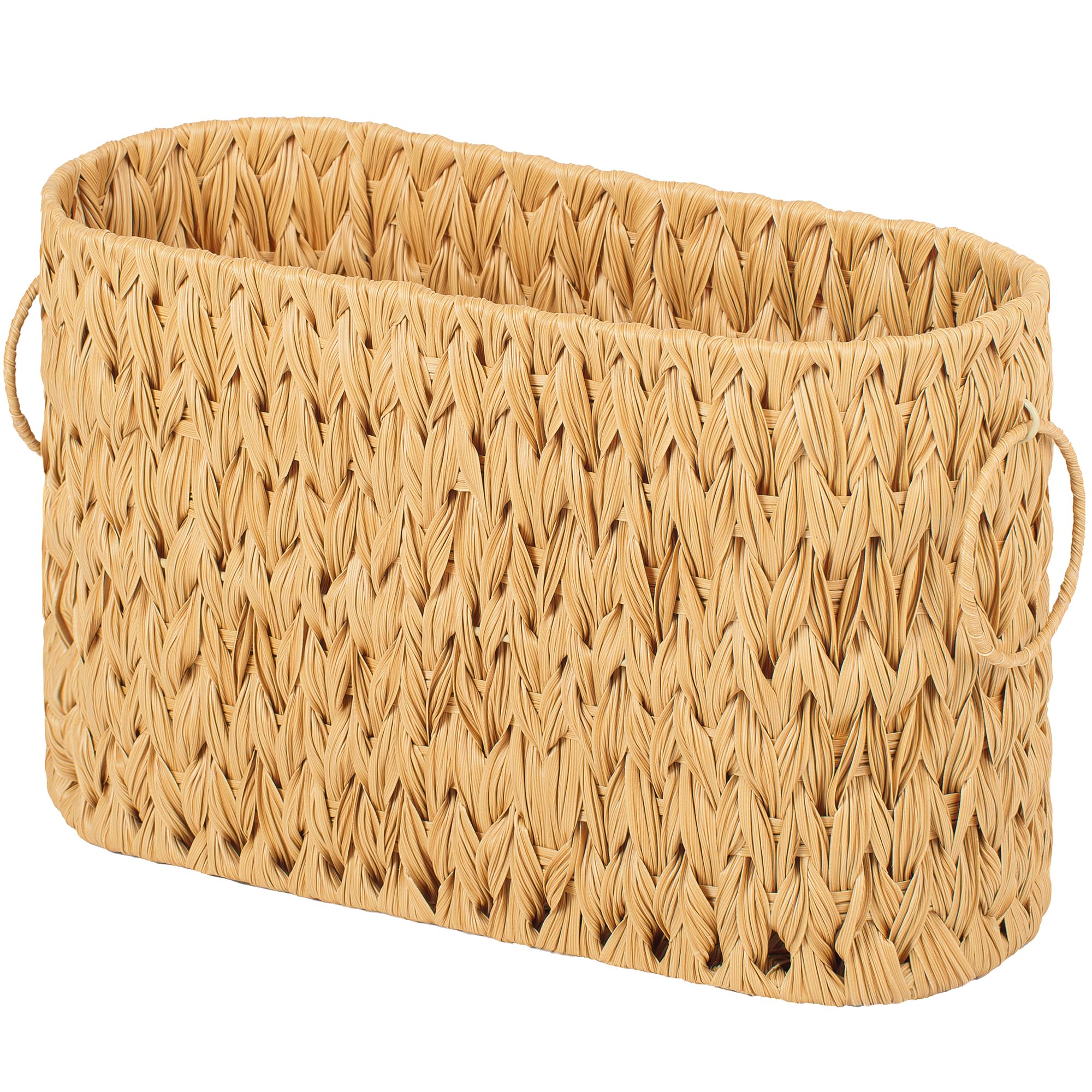 GRANNY SAYS Toilet Paper Storage, Bathroom Storage Basket, Toilet Paper Basket for 6 Mega Rolls, Toilet Paper Holder With Storag
