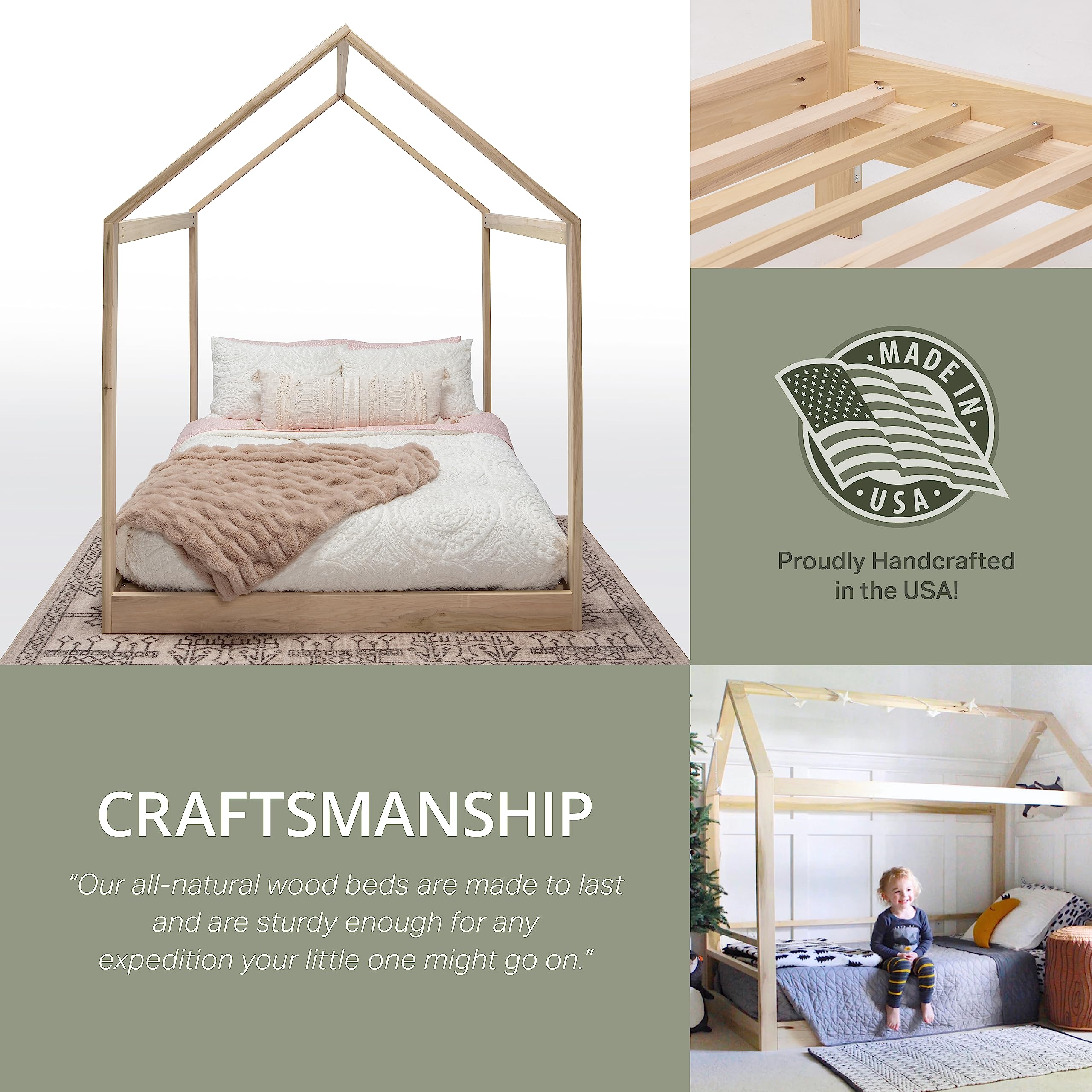 American Furniture Classics Model Queen S Queen Size House Bed