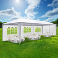 Smartxchoices 10' X 30' Outdoor Waterproof Gazebo Canopy Tent With Removable Sidewalls And Windows Heavy Duty Tent For Party Wed