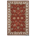 Rizzy Home Alora Decor Sareena 2'6" X 8' Border Rust/Taupe/Sage/Tan/Khaki Area Rug