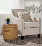 Verde Collection Mobbi End Table, Multi Brown