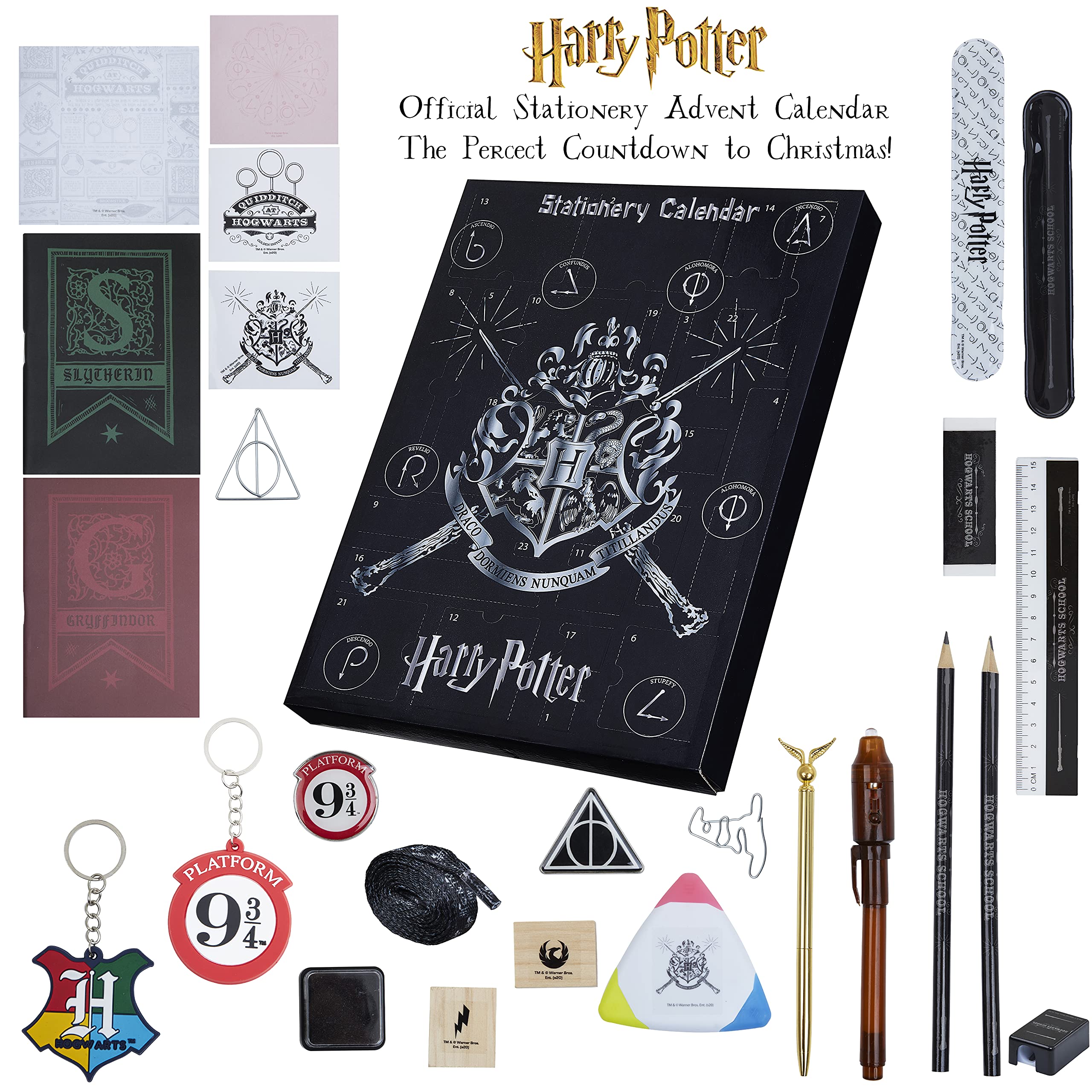 Harry Potter Advent Calendar 2022, Stationery Advent Calendar For Boys And Girls, Gifts For Kids