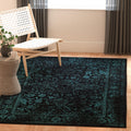 SAFAVIEH Adirondack Collection 4 Square Ivory / Sage ADR109V Oriental Distressed Non-Shedding Living Room Bedroom Accent Rug