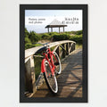 MCS Museum Poster Frame 16x24 Onyx Woodgrain, Vertical & Horizontal Wall Hanging Large Picture Frame for Photos, Posters & Art P