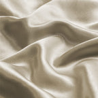 Bedelite Satin Pillowcase With Zipper, Taupe Pillow Cases Queen Size Set Of 2, Super Soft And Cooling Similar To Silk Pillow Cas
