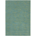 Nourison Essentials Indoor/Outdoor Blue Green 6' X 9' Area Rug, Easy -Cleaning, Non Shedding, Bed Room, Living Room, Dining Room, Backyard, Deck, Patio (6X9)