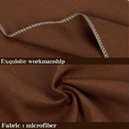 Ntbay Body Pillowcase - Brushed Microfiber 20X54 Pillowcase - Soft, Wrinkle-Free, Fade-Resistant, Stain-Resistant, Brown Body Pi